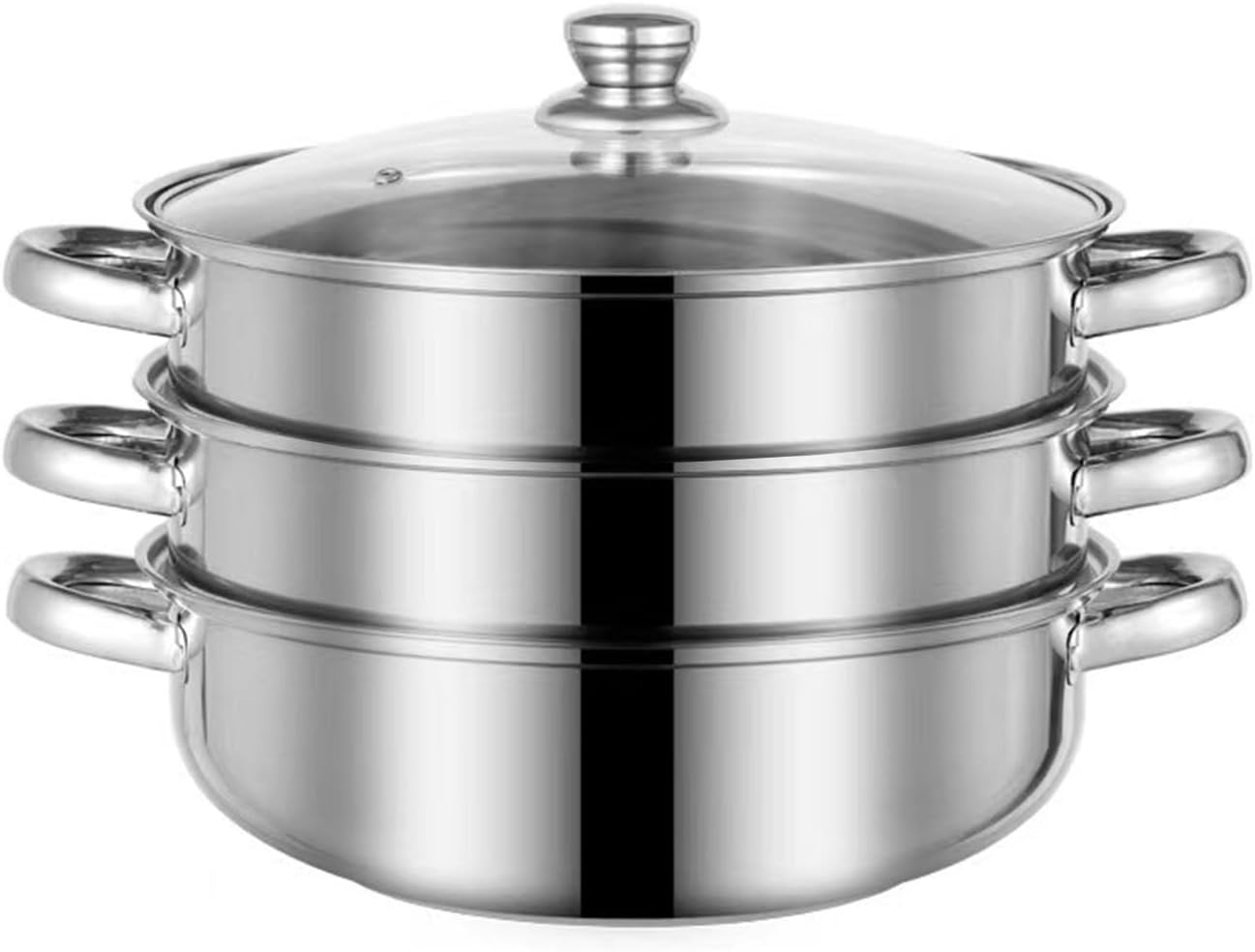 5.0 Quarts Stainless Steel Steamer Pot for Cooking Vegetables