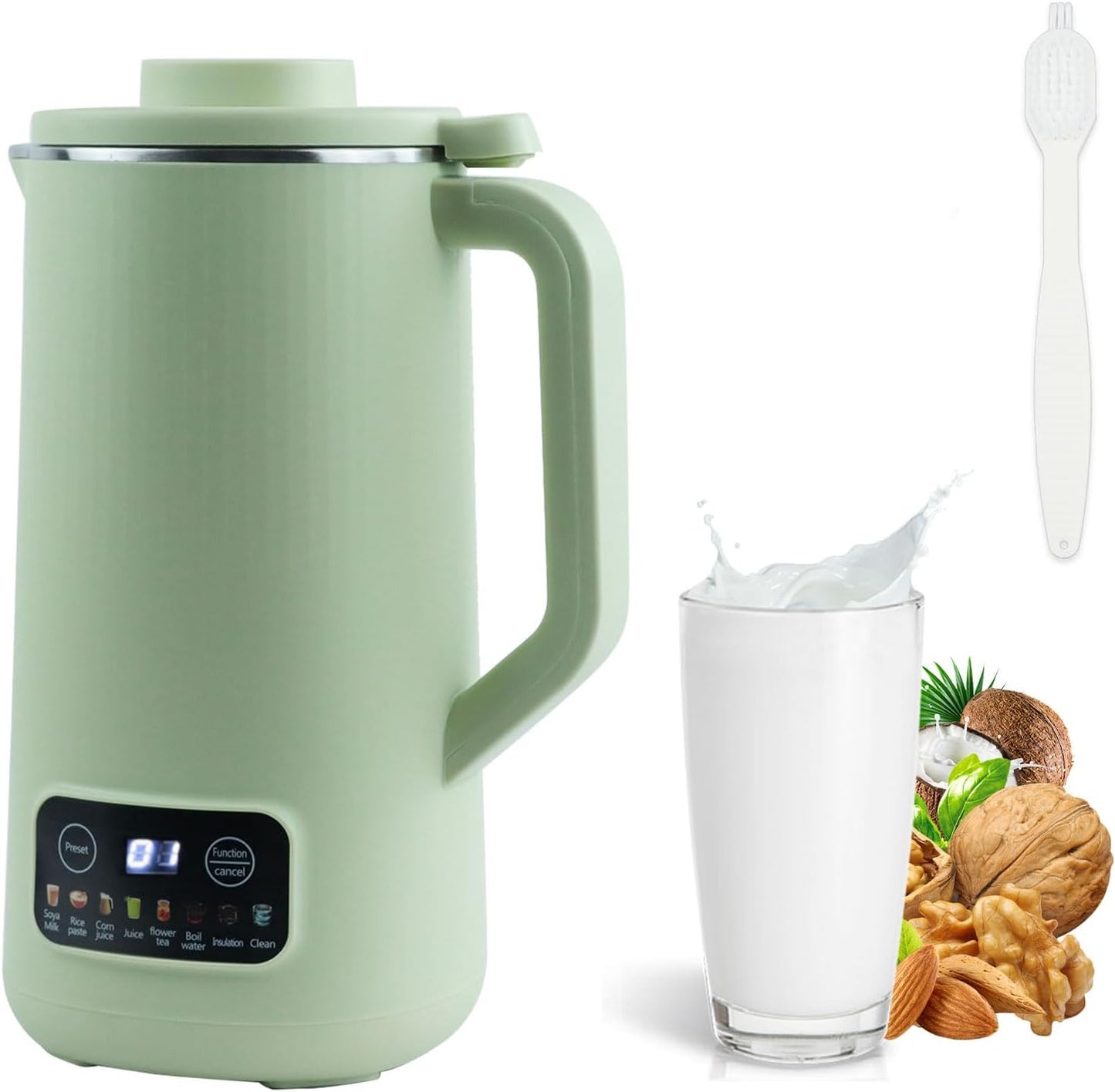 10-Blade Soy Milk Maker: Fresh Plant-Based Beverages