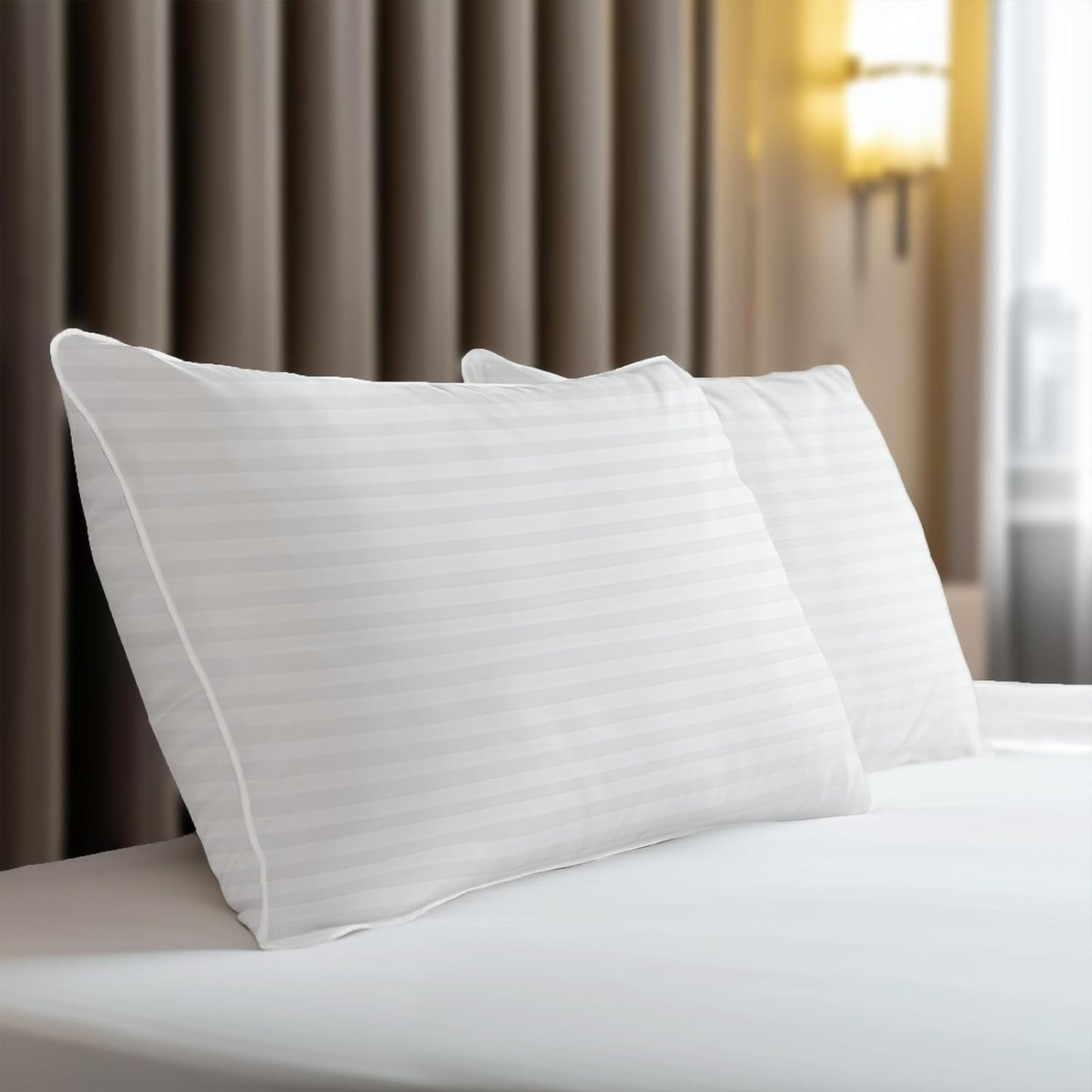 Hypoallergenic Cotton Cover Soft Pillow Set for Ultimate Comfort
