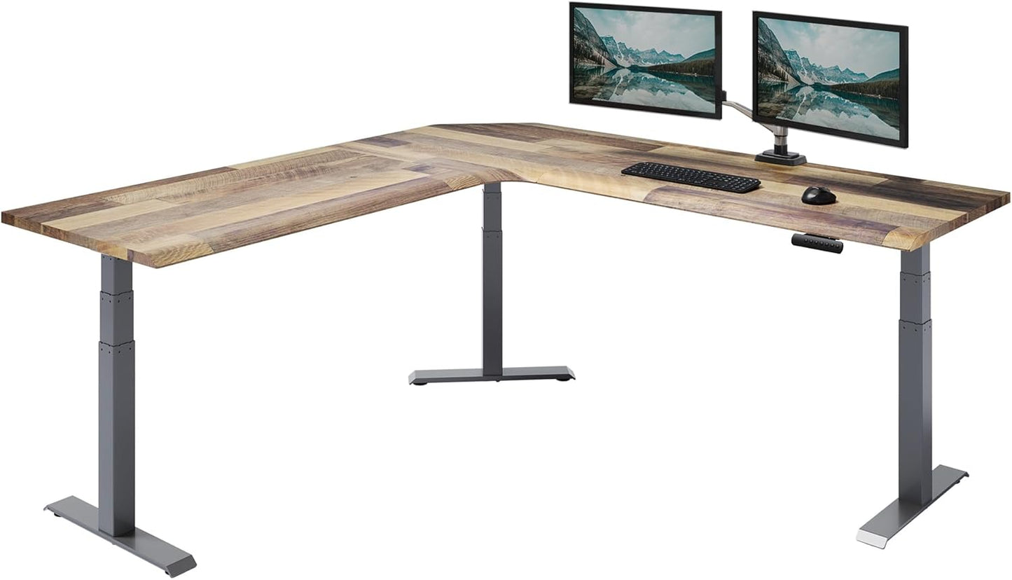 Varidesk Electric L-Shape Desk - Adjustable Height!