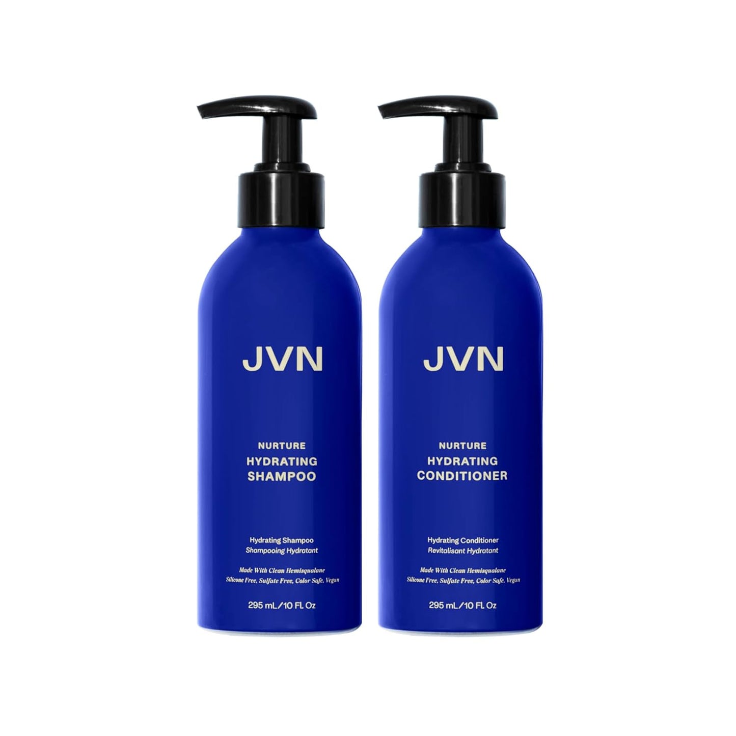 JVN Nurture Hydrating Shampoo and Conditioner Set for All Hair