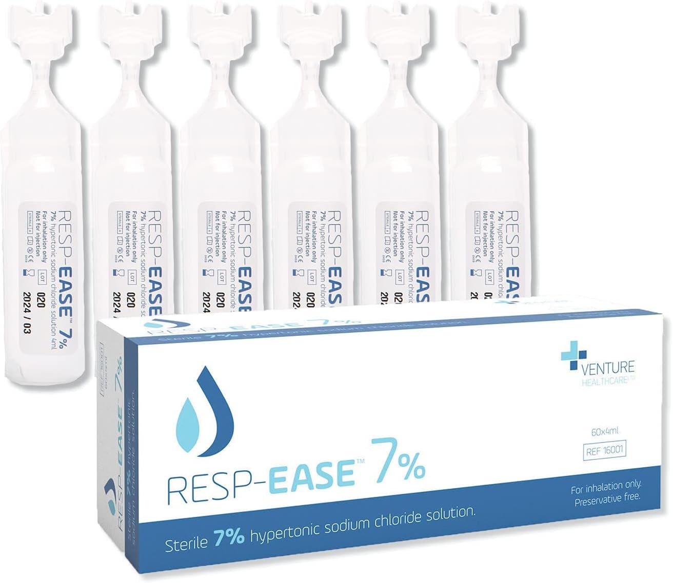 Resp-Ease 7% Hypertonic Saline - Clear Airways & Congestion