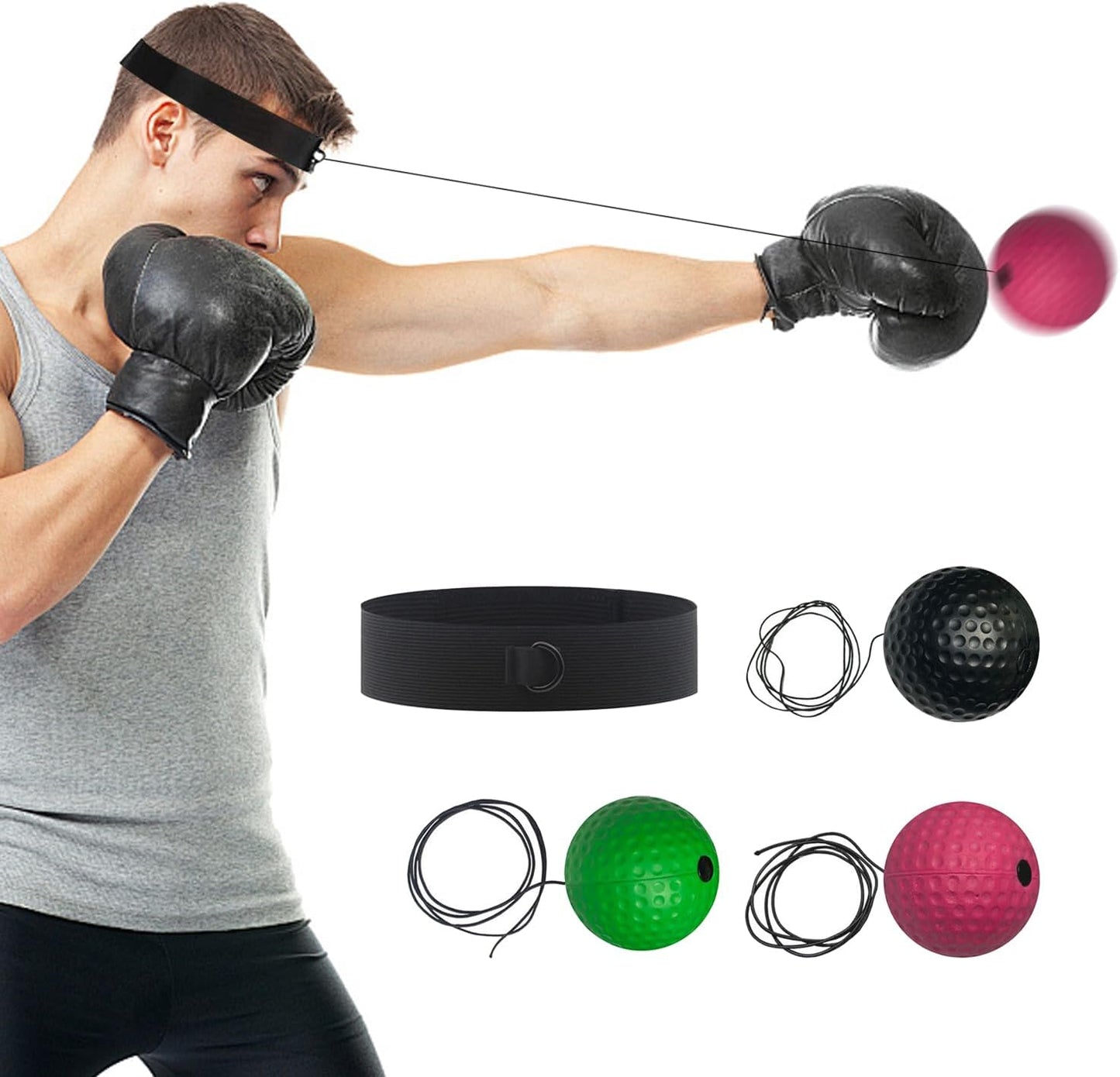Baswip Reflex Ball Set: Boost Reflexes!