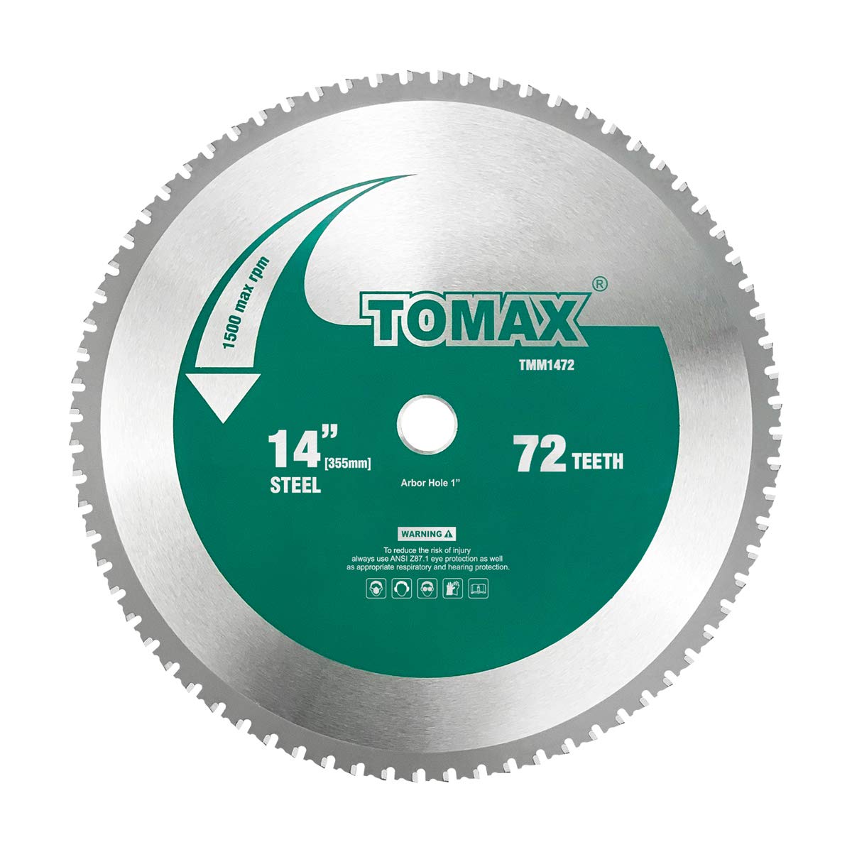 14 Inch 72 Tooth Industrial Level Steel and Metal Saw Blade