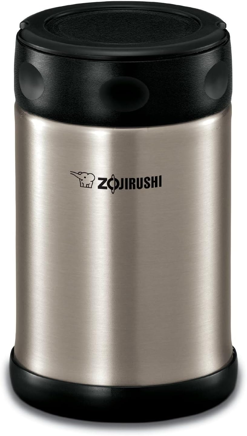 Zojirushi Steel Food Jar 25-Ounce for Hot and Cold Meals