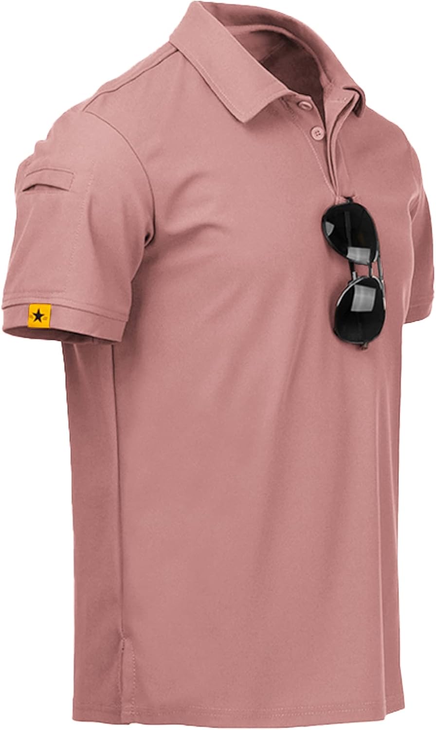 V VALANCH Mens Polo Shirts for Golf and Tennis Activities