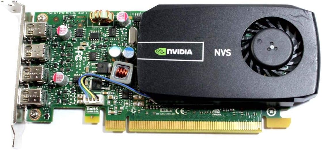 HP NVS 510 GPU Video Graphics Card for Enhanced Performance