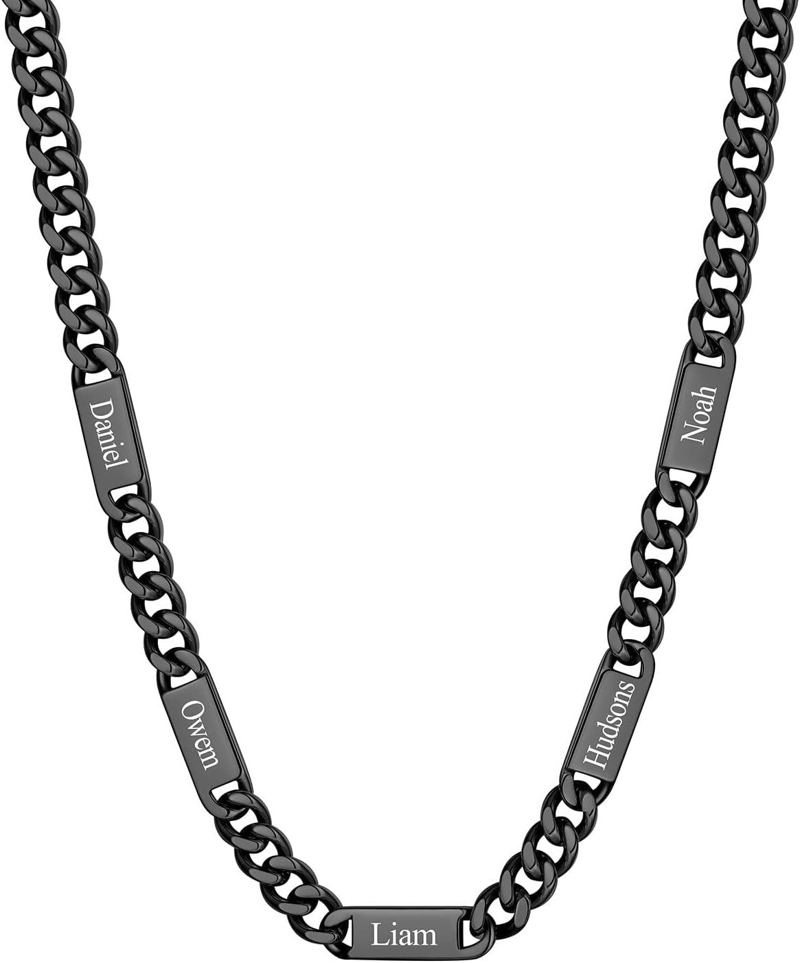 Personalized Stainless Steel Cuban Link Chain for Men Women