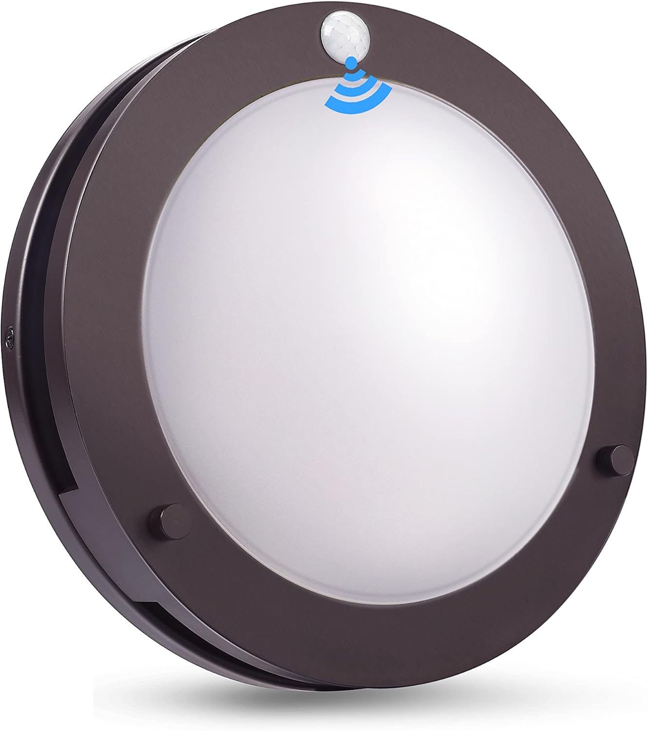 CLOUDY BAY Indoor Outdoor 10in Motion Sensor LED Ceiling Light