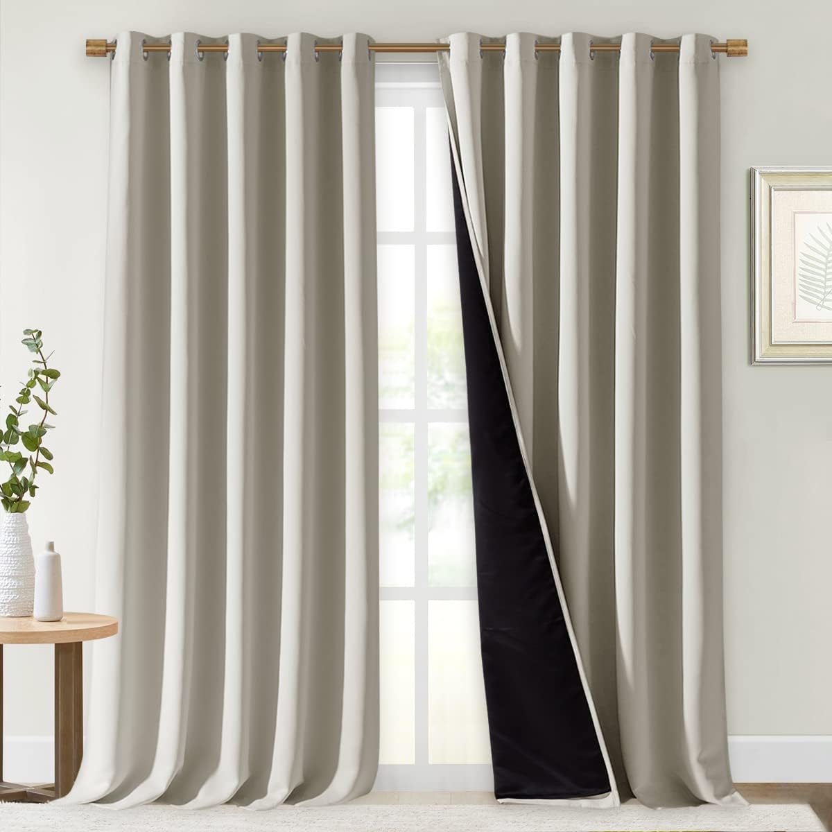 NICETOWN Full Shading Curtains - Heavy-Duty Blackout Drapes