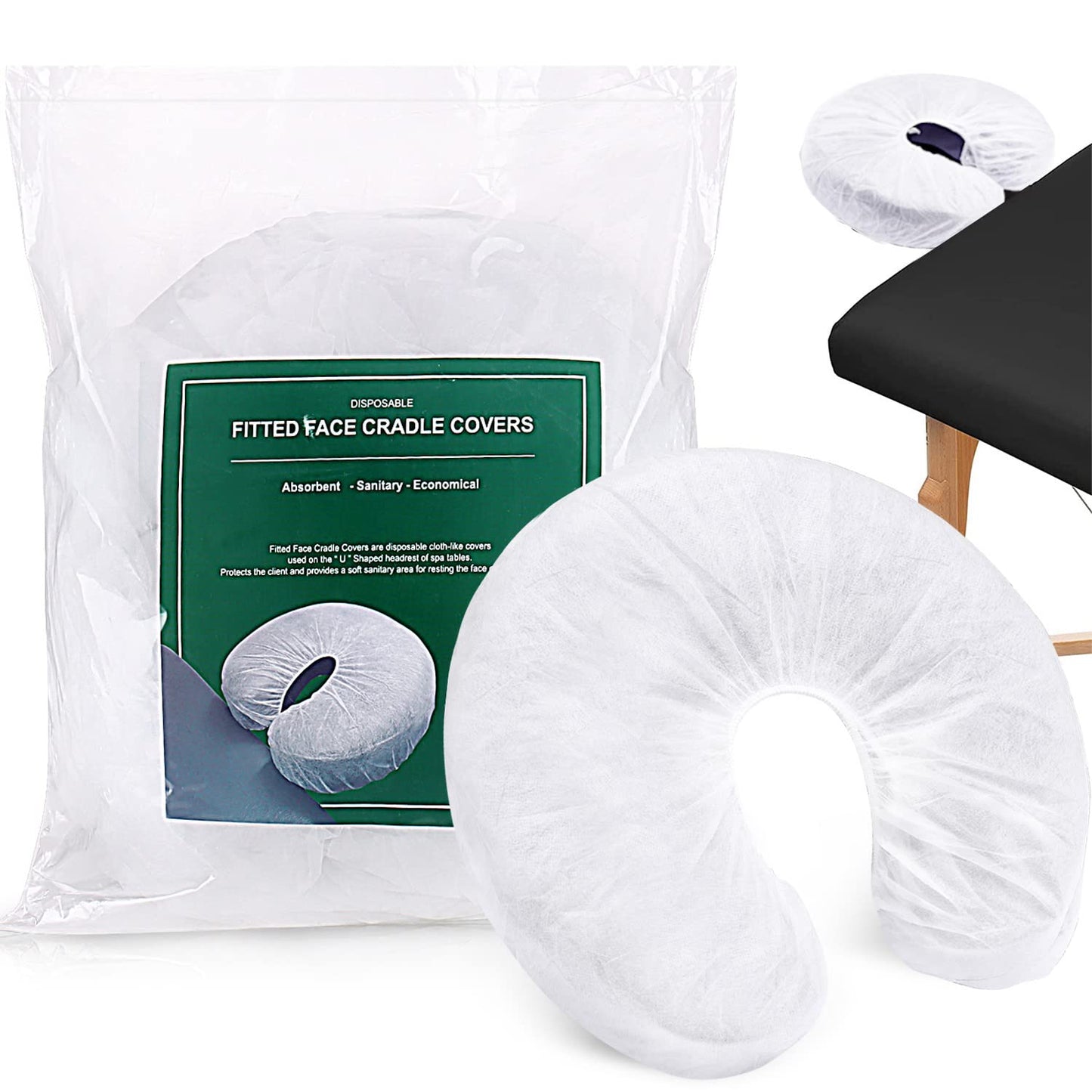 Noverlife Soft Disposable Face Cradle Covers