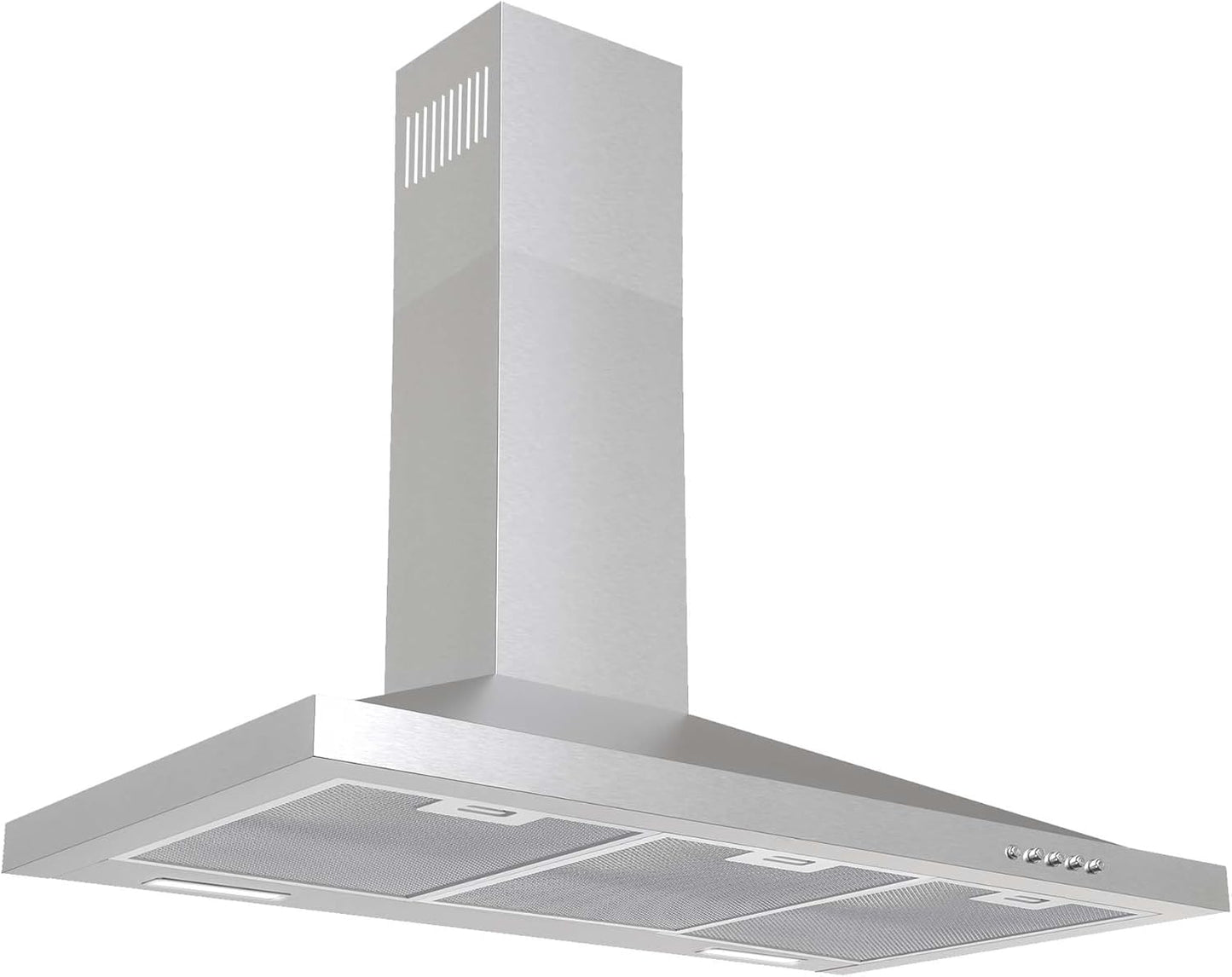 Tiesay Wall Mount Range Hood 36 inch with 450 CFM Power