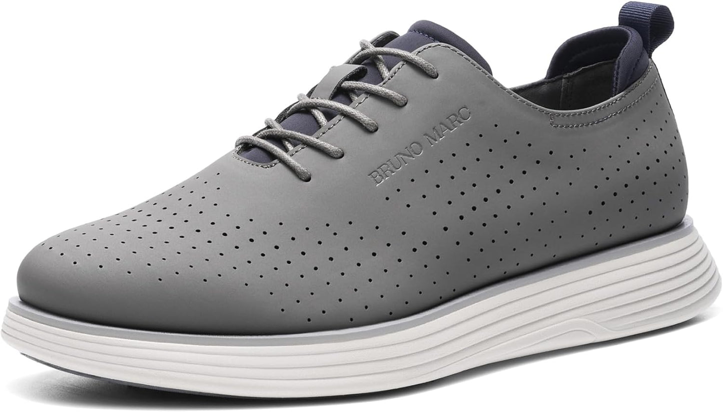 Bruno Marc Men's MaxFlex Fashion Dress Sneakers for Comfort