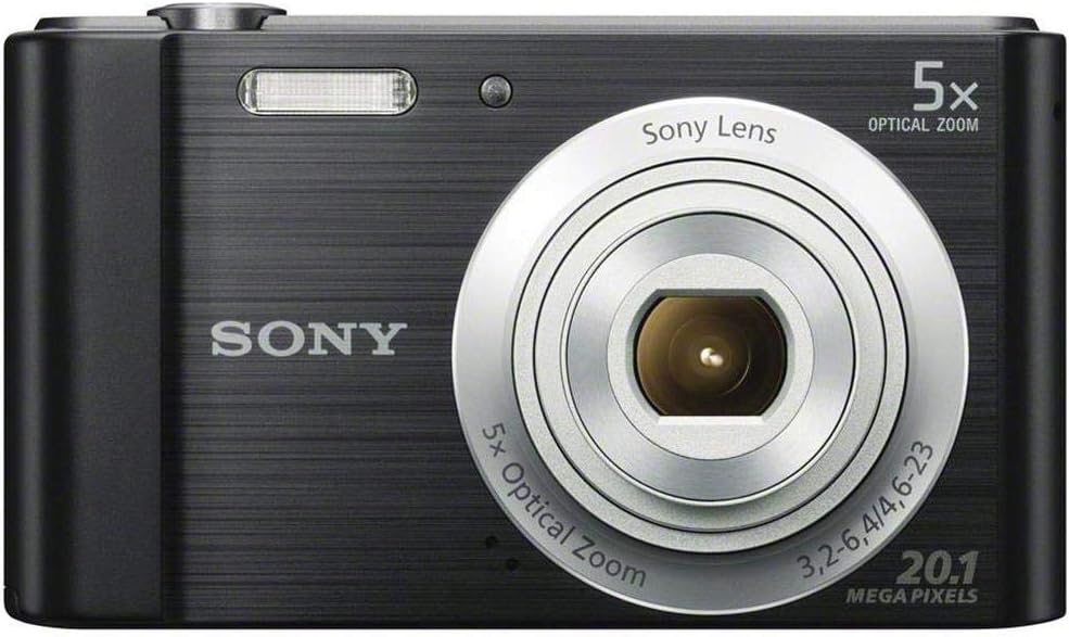 Capture Crisp Memories with Sony DSCW800/B 20.1 MP Camera