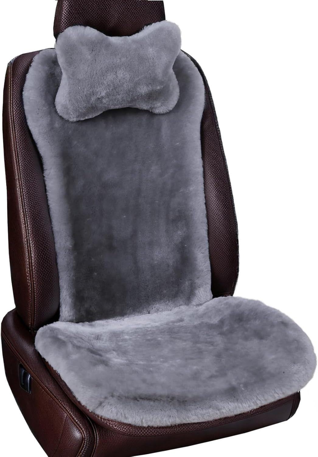 Shearling Sheepskin Car Seat Cover for Ultimate Comfort