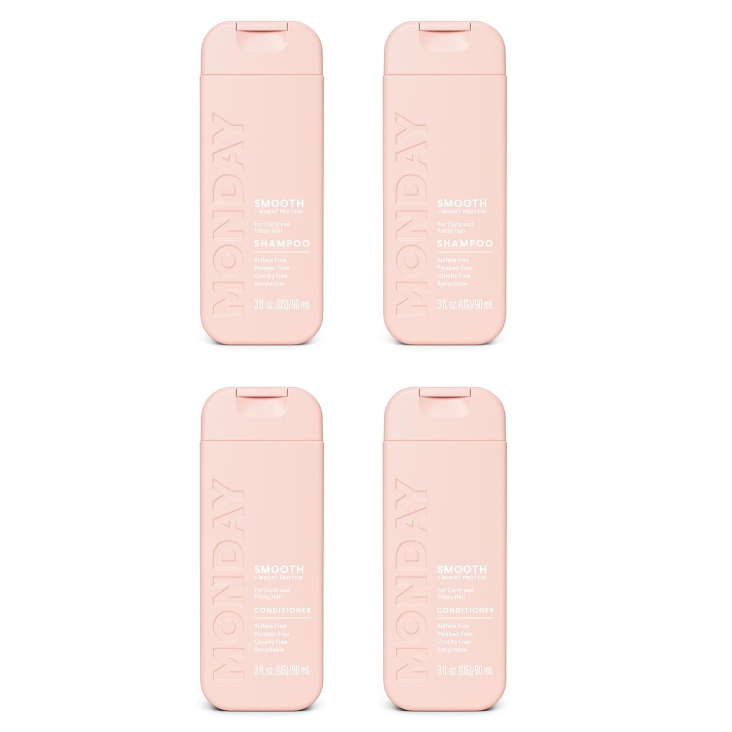 Smooth & Silky Hair - Monday Haircare Travel Pack