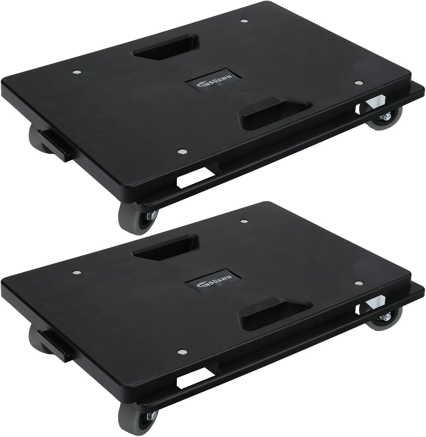 2 Pack Furniture Dolly with 500 LBS Capacity for Heavy Appliances