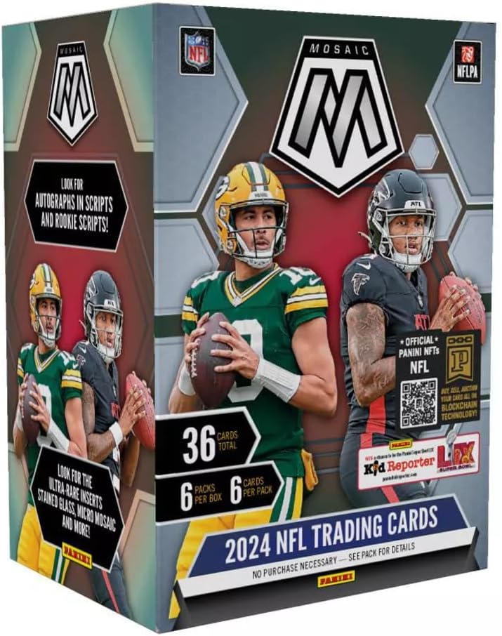2024 Panini NFL Mosaic Football Trading Card Blaster Box Review