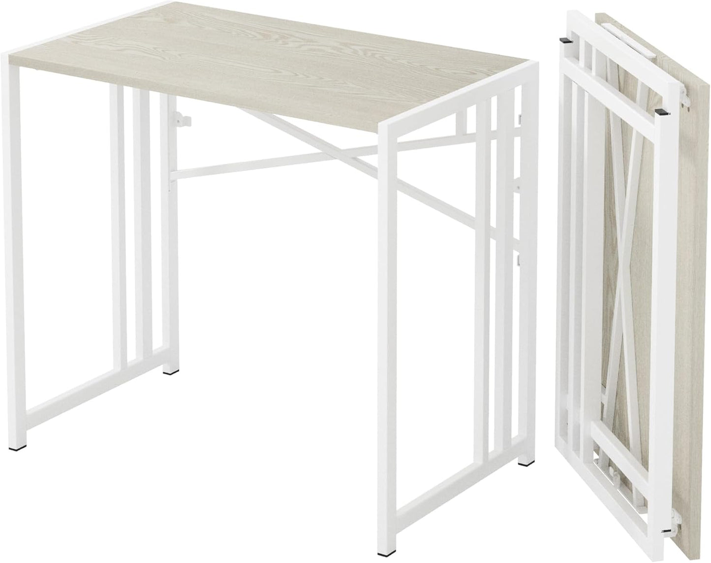 35 Inch Small Folding Desk for Gaming, Writing, and More