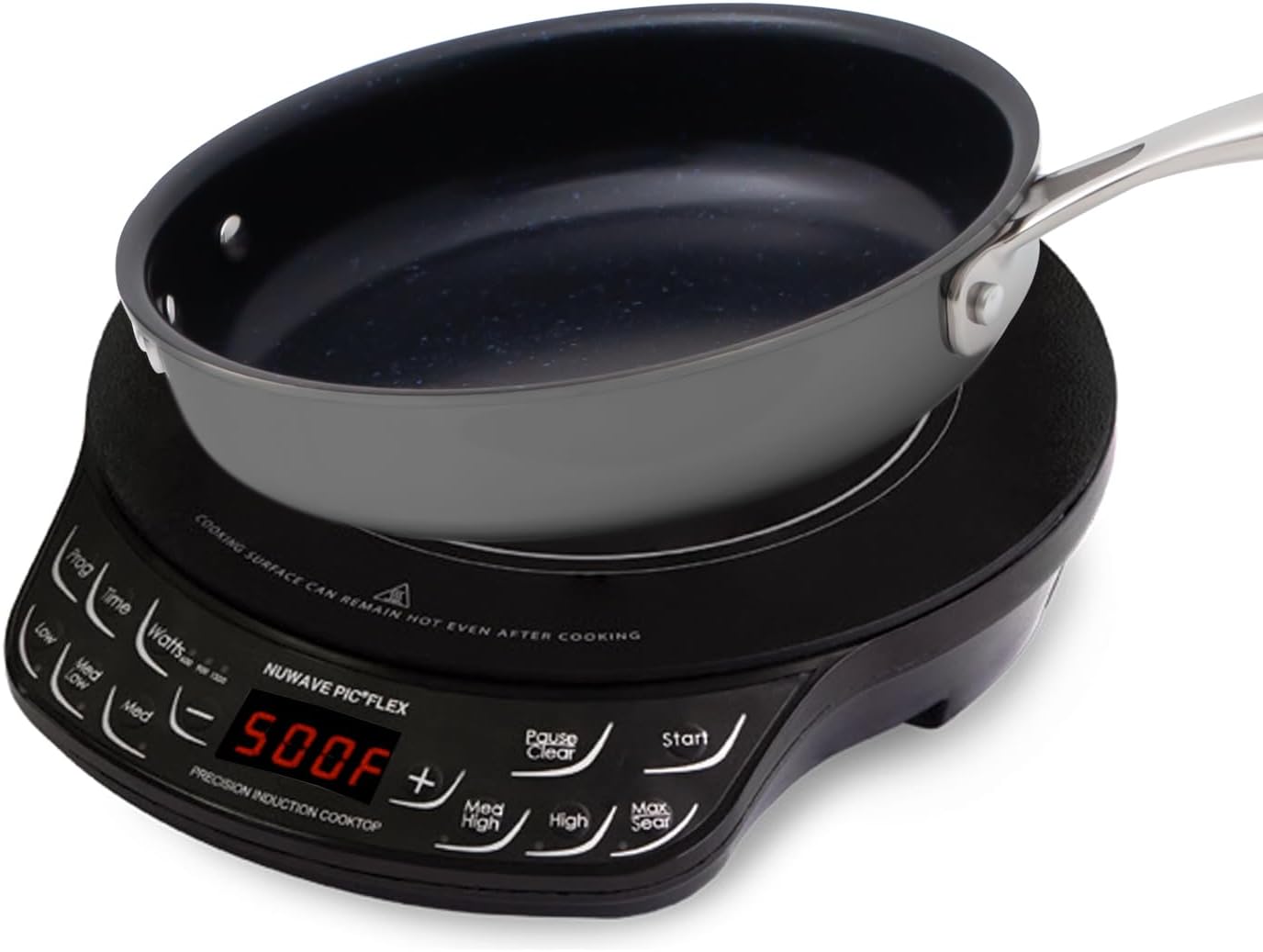 NUWAVE Flex Precision Induction Cooktop with Shatter-Proof Glass