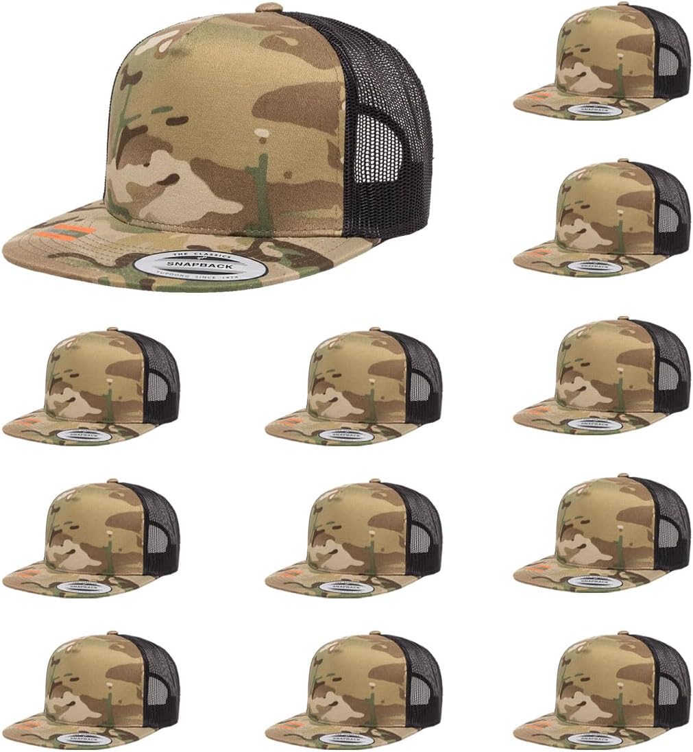 Yupoong 5-Panel Classic Trucker Cap for Stylish Comfort