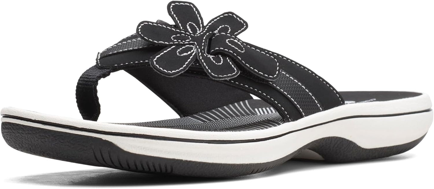 Clarks Women's Brinkley Flora Cloudsteppers Flip-Flops Review
