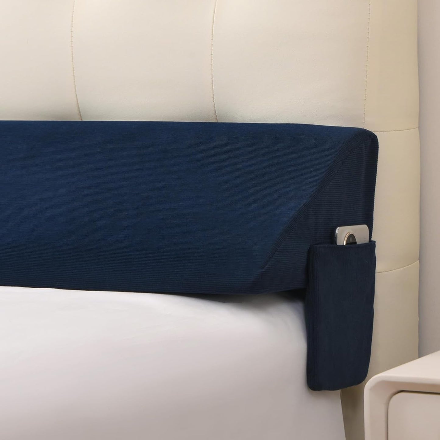Vekkia Queen Bed Wedge Pillow for Mattress Gap Filler Support