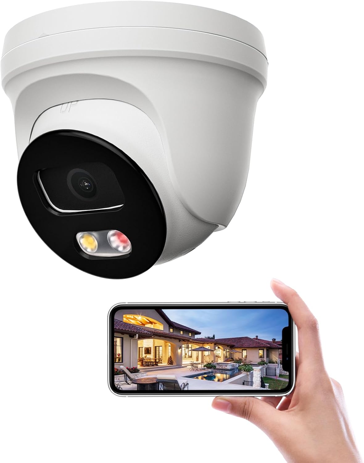 2K PoE IP Security Camera with 5MP Ultra HD Resolution