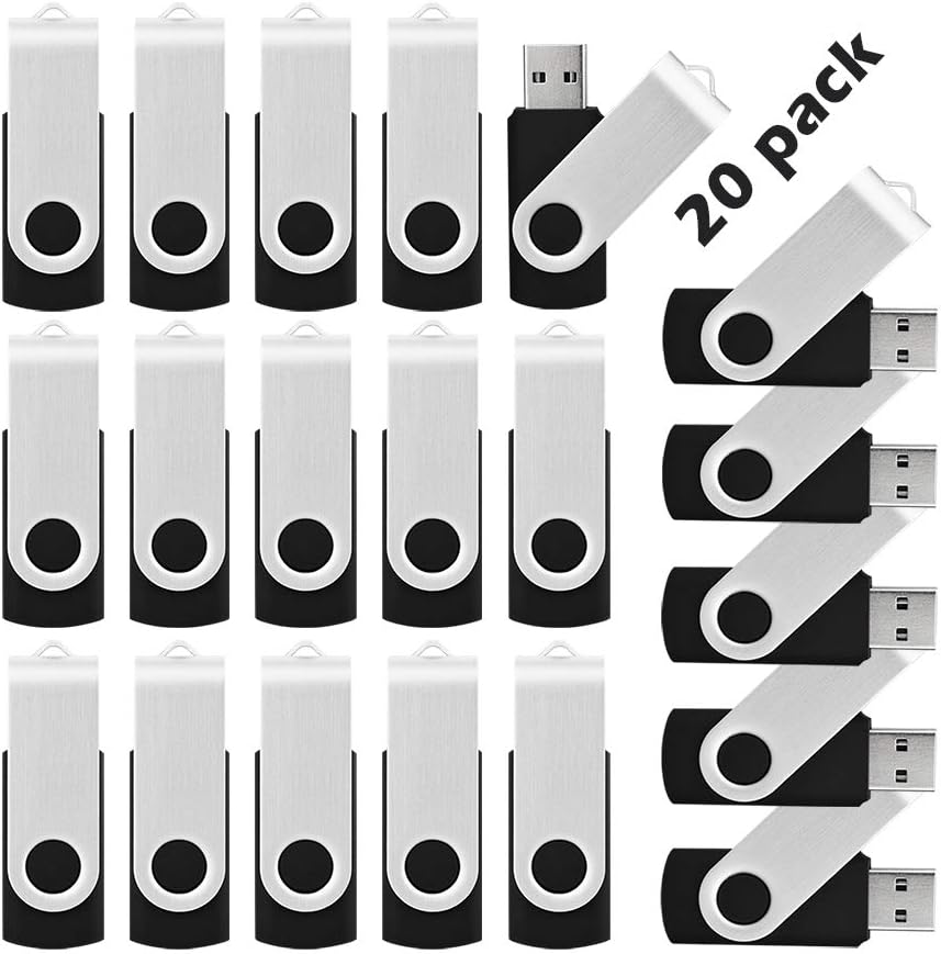 KOOTION 20pcs 4GB USB Flash Drives - Reliable Storage Solution