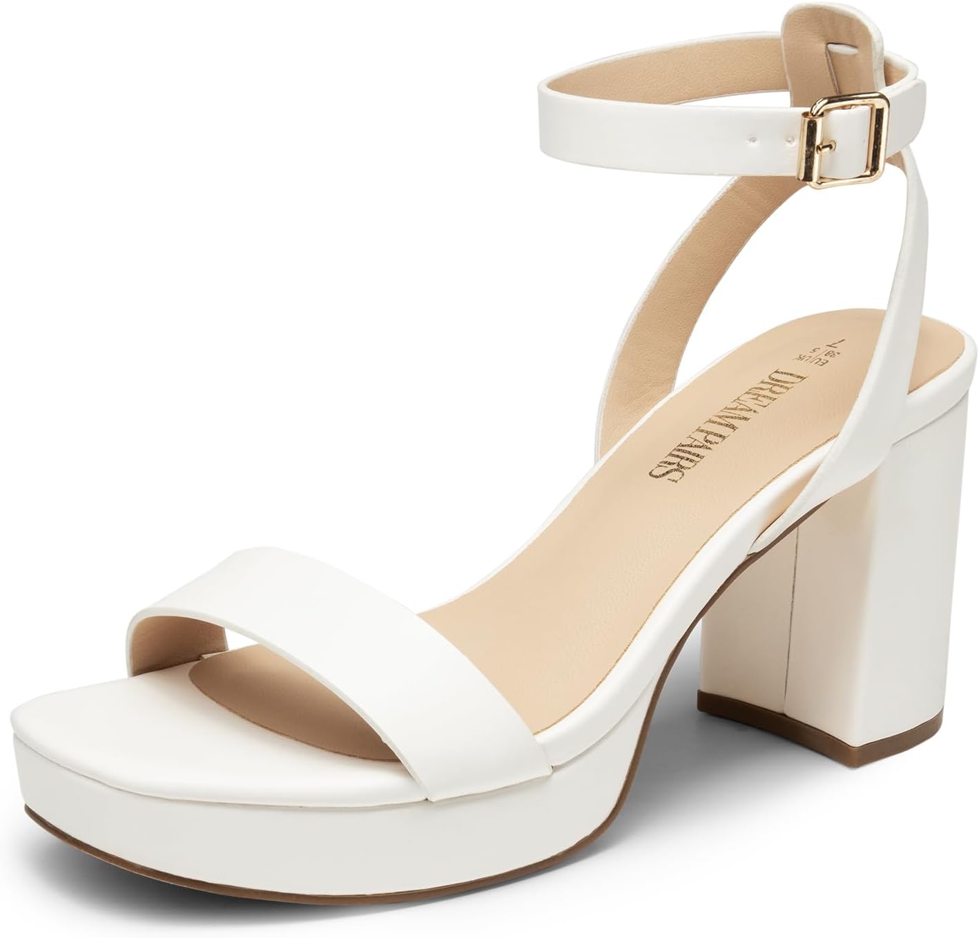 DREAM PAIRS Platform Heels for Women - Stylish Chunky Sandals