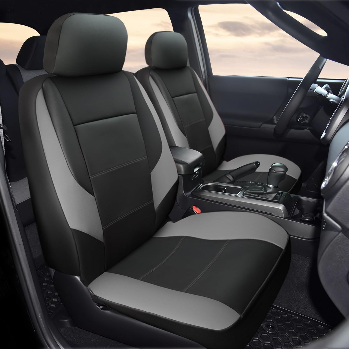 Custom Fit Front Car Seat Cover for Toyota Tacoma 2016-2025