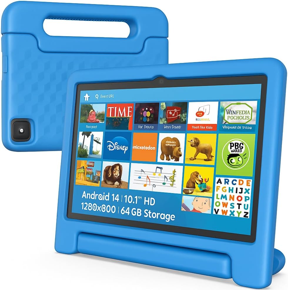 10.1 Kids Tablet with Parental Control & Educational Apps
