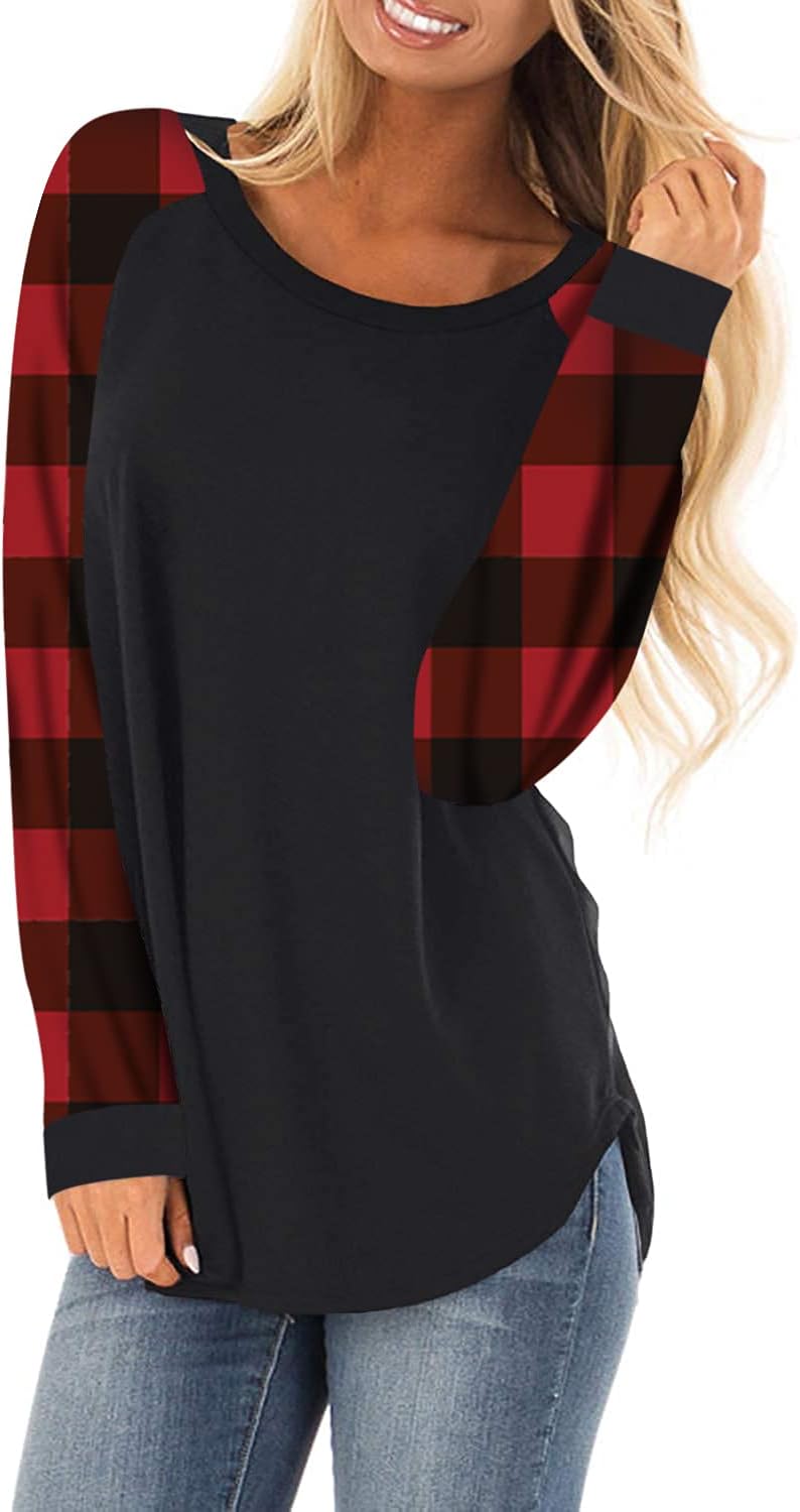 HARHAY Lightweight Cotton Tunic Sweatshirt