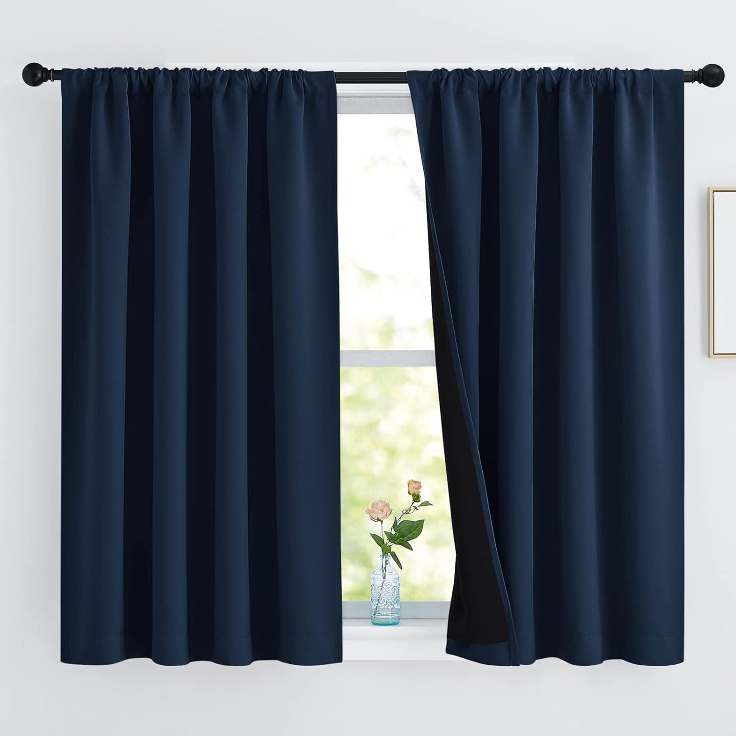 NICETOWN 100% Blackout Curtains for Energy Efficiency and Style
