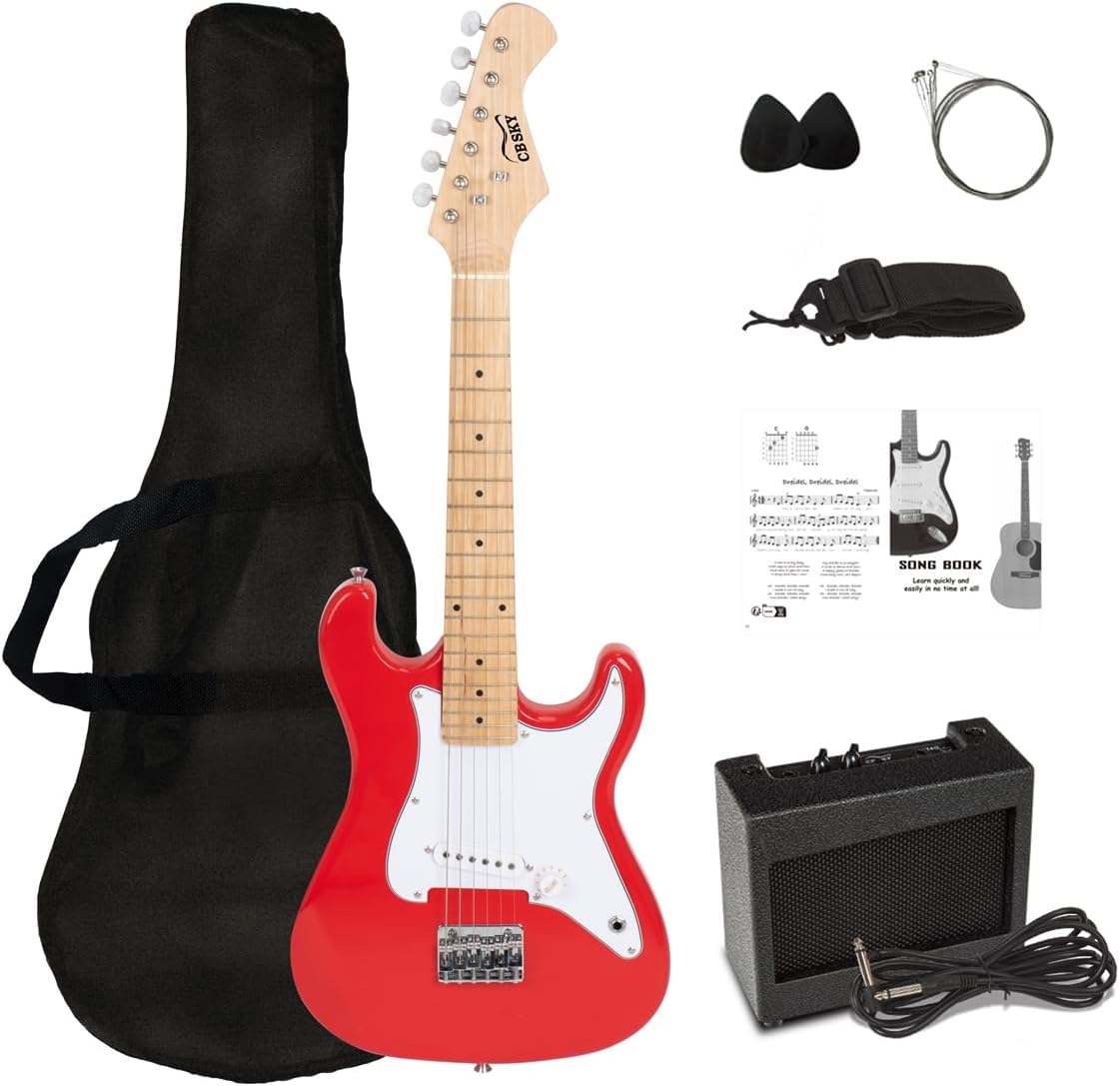 30 Inch Kids Electric Guitar Beginner Kit for Young Musicians
