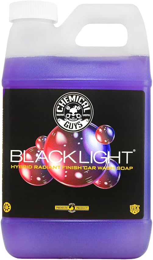 Chemical Guys Black Light Foaming Car Wash Soap for Deep Shine