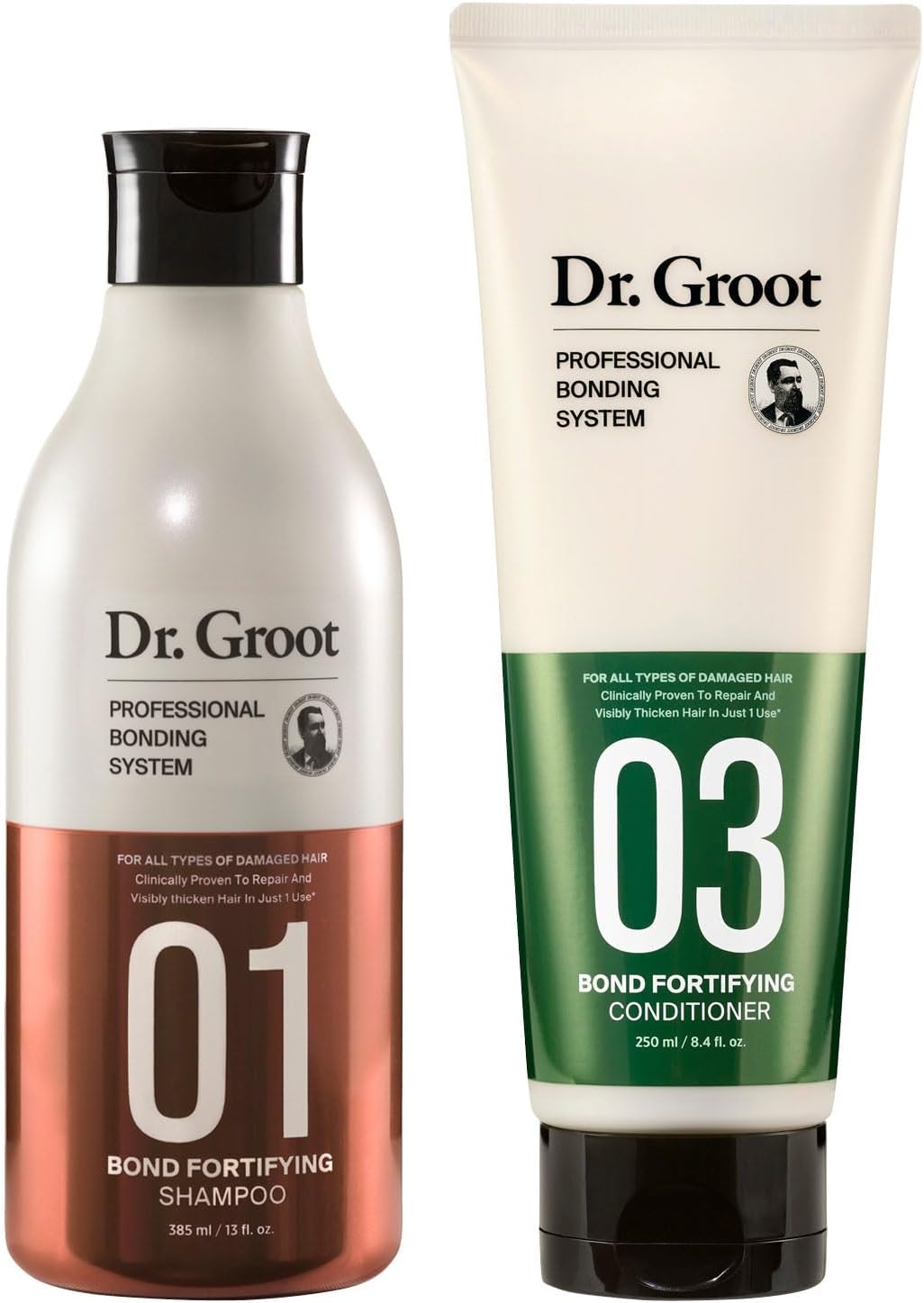 Dr. Groot Fortifying Hair Bundle: Repair & Thicken