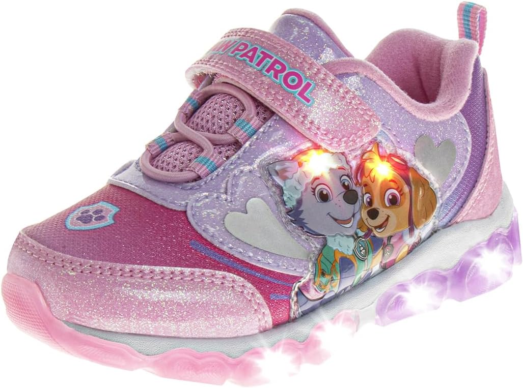 Nickelodeon Paw Patrol Light Up Laceless Shoes for Girls