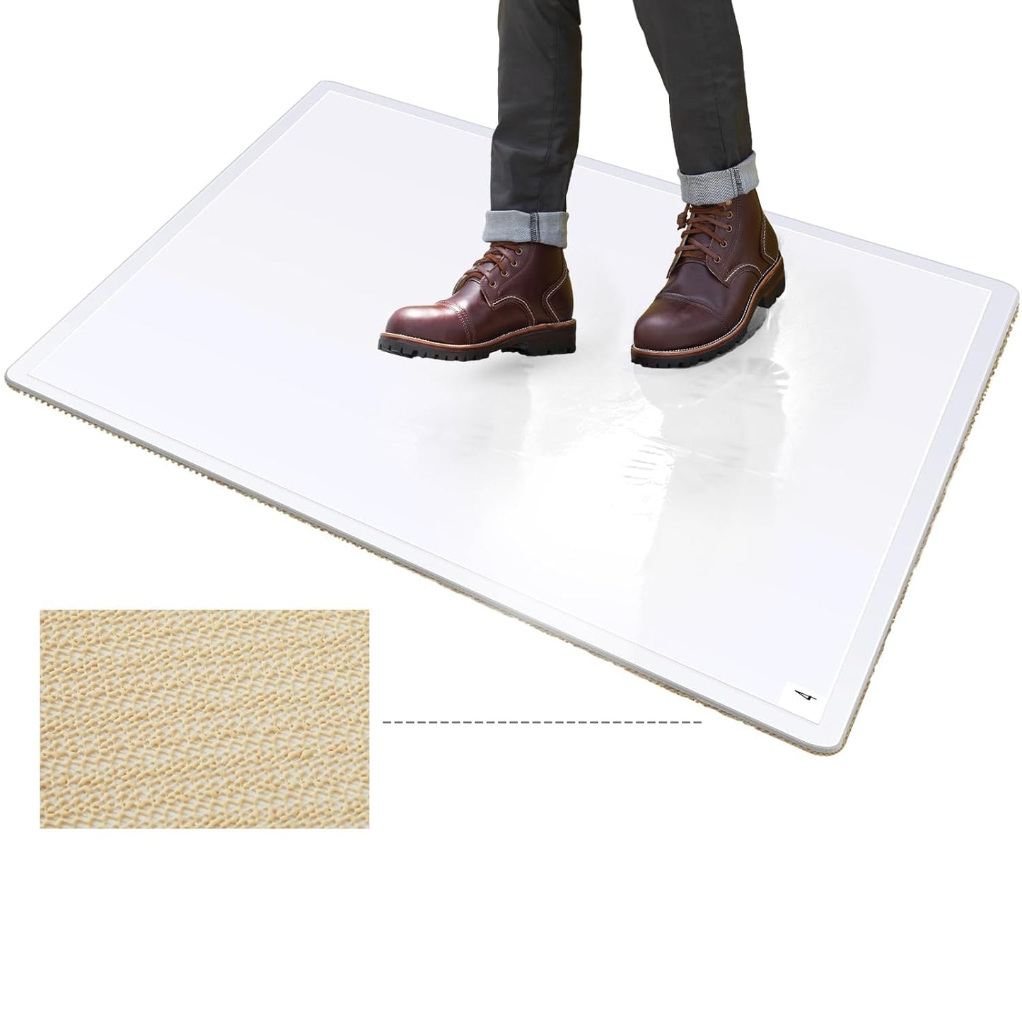 Nuanchu Adhesive Mat Pad for Clean Room and Lab Use, 60 Sheets
