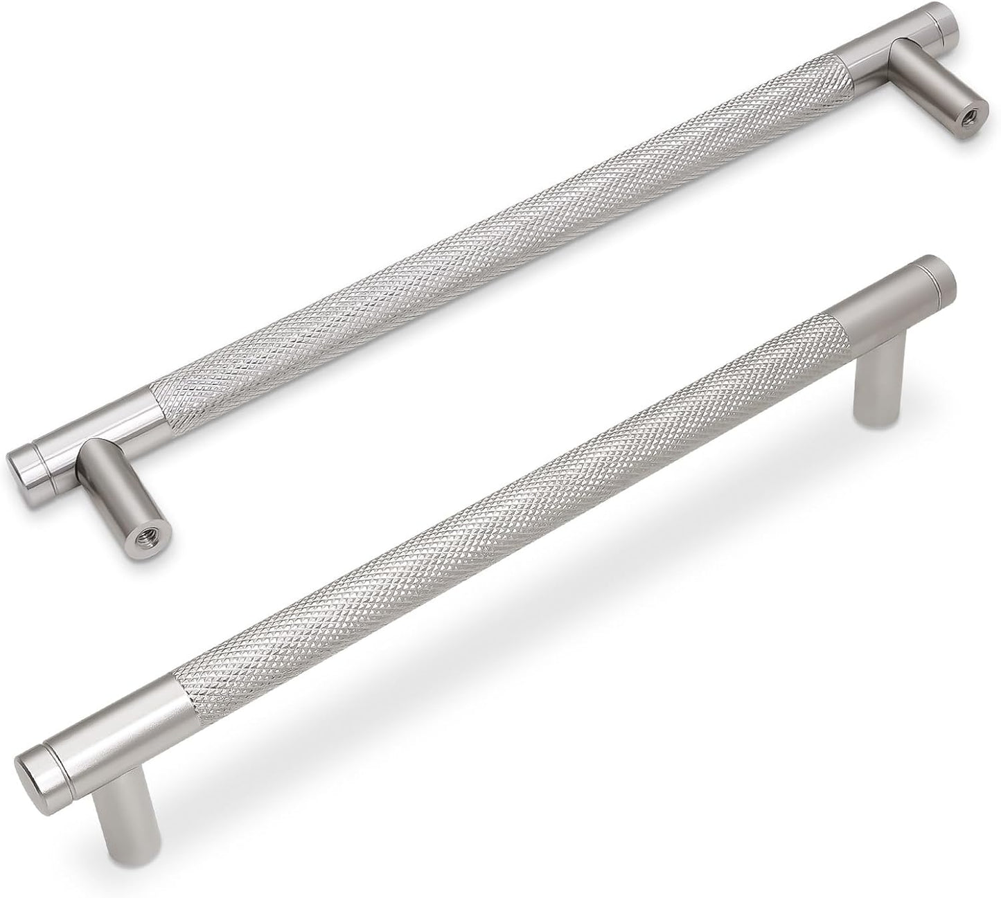 7.5Inch Brushed Satin Nickel Kitchen Cabinet Handles Set of 10