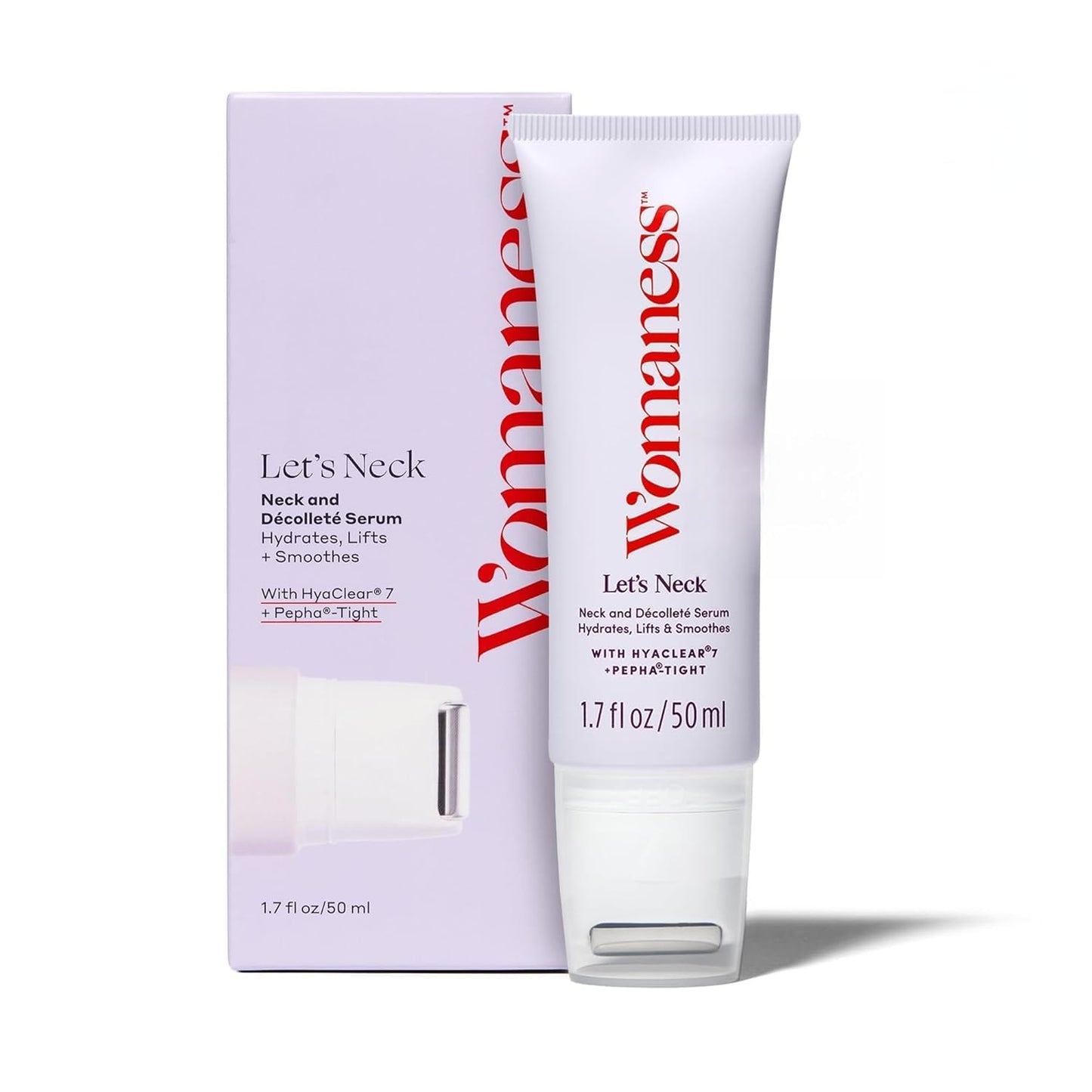 Womaness Let's Neck Firming Serum - Hydrates and Lifts Skin