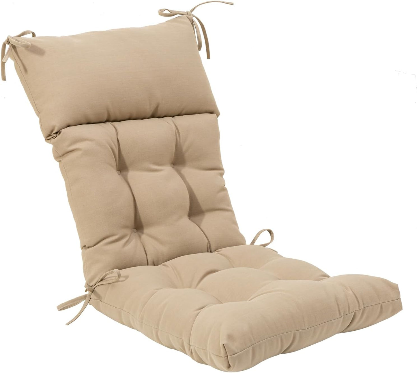QILLOWAY Indoor Outdoor High Back Chair Cushion Set of 2