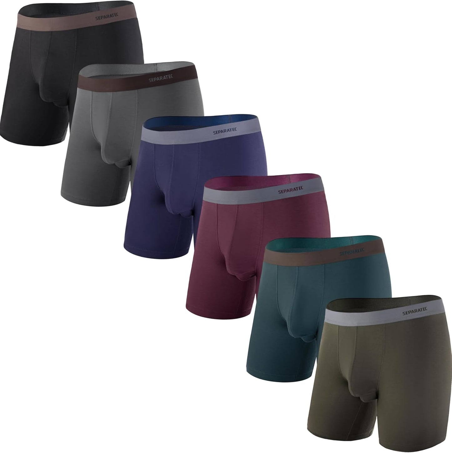 Separatec Mens Underwear with Pouch for Ultimate Comfort