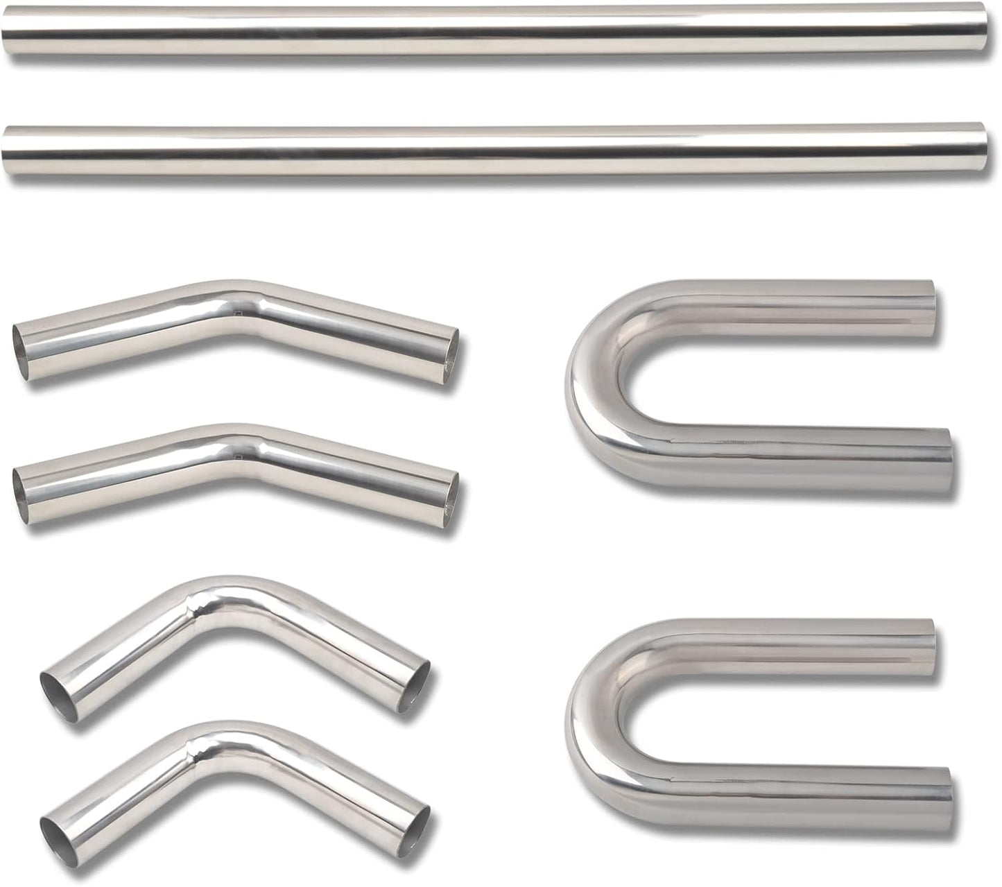 2.5 Inch DIY Custom Mandrel Exhaust Pipe Kit for Universal Fit
