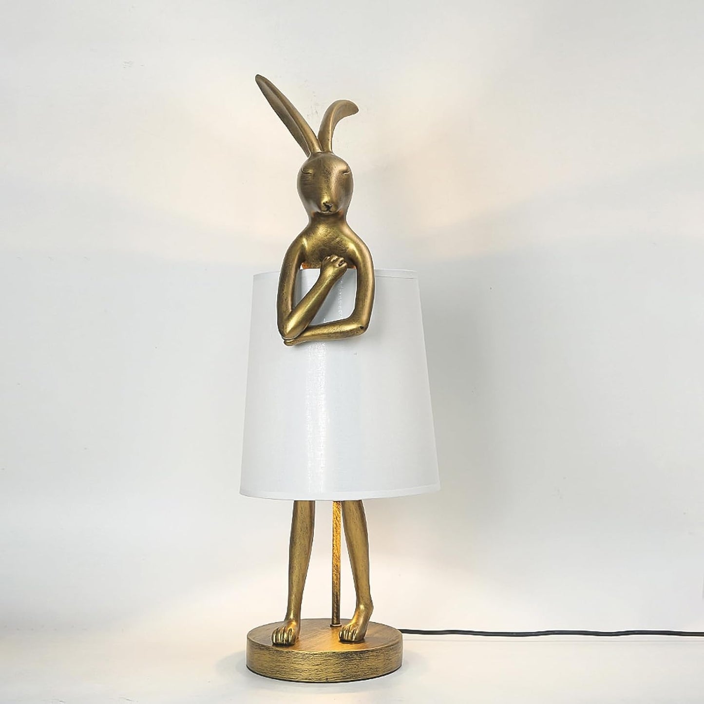 Cute Rabbit Animal Table Lamp for Home and Office Decor