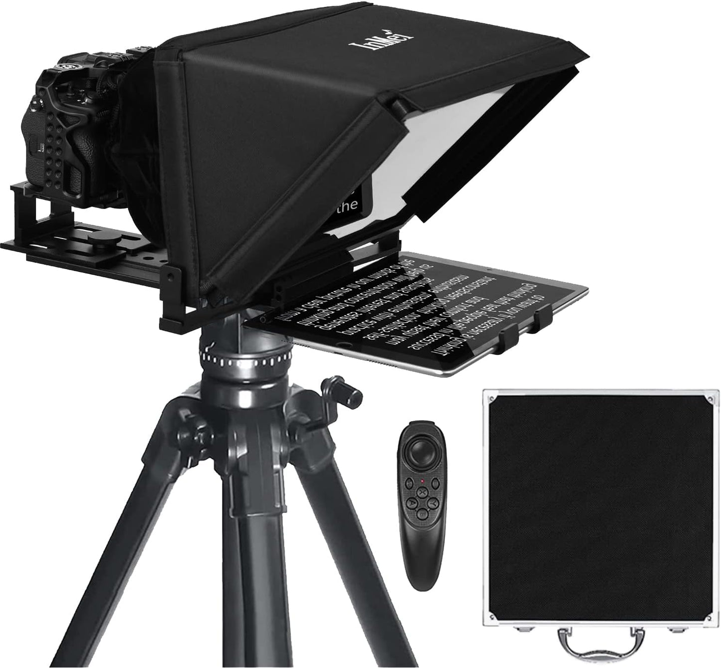 TX12 Teleprompter with Remote Control for iPad and Smartphone