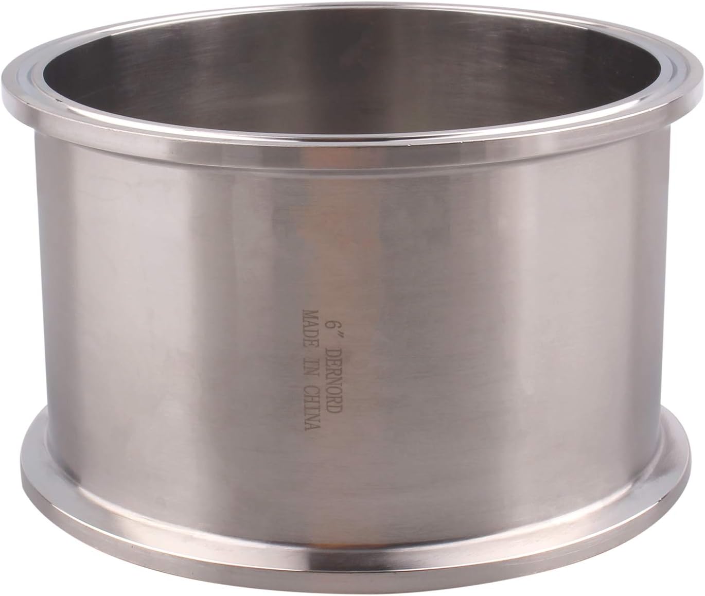 DERNORD Sanitary Spool Tube with Clamp Ends for Fluid Transport