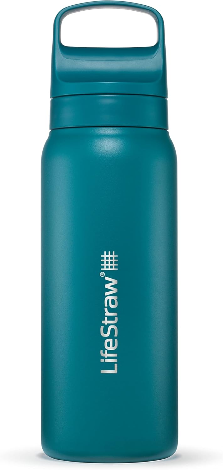 LifeStraw Go Series Insulated Stainless Steel Water Filter Bottle