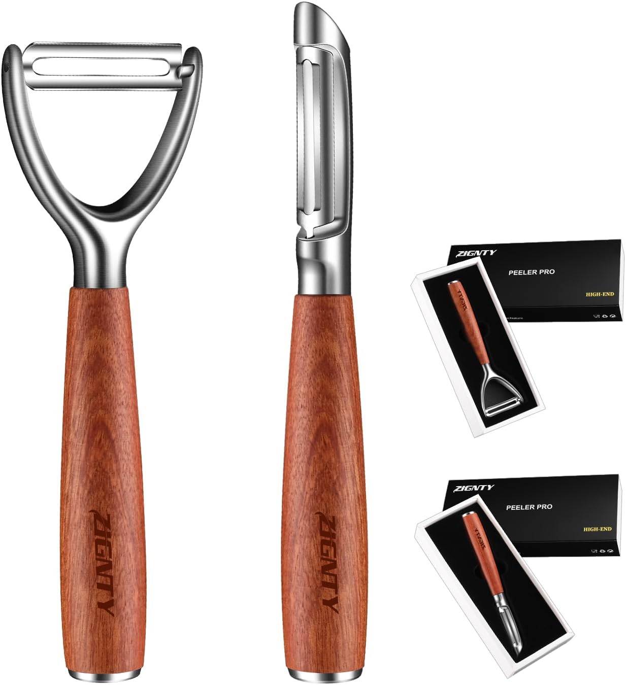 Ultra Sharp Stainless Steel Potato Peelers for Effortless Peeling
