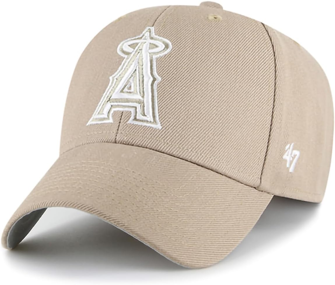 47 MLB Khaki White Primary Logo MVP Adjustable Hat Review